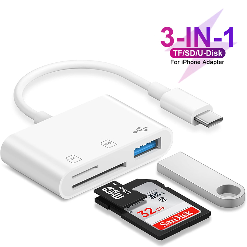 Home Assistant Sd - 3 in 1 Type C Card