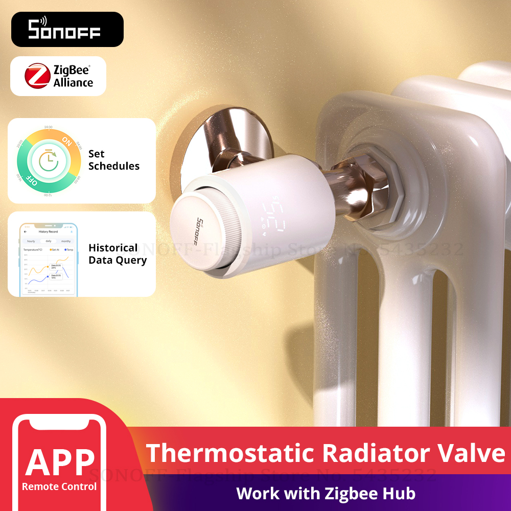 Sonoff Basic Switch - SONOFF TRVZB Thermostatic Radiator Valve Smart