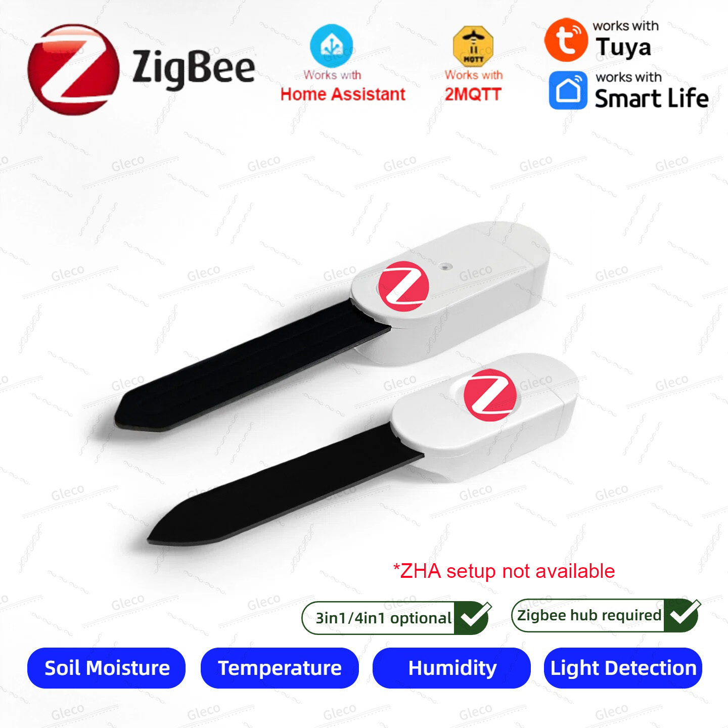 Temperature Humidity Sensor - Zigbee Soil Moisture Sensor Meter Temperature