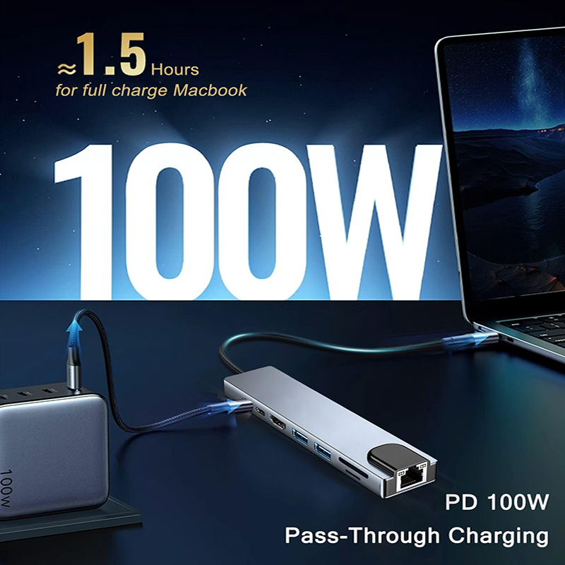 8 In 1 USB Type C Hub for MacB – Home Assistant Sd Bewertung und Preis