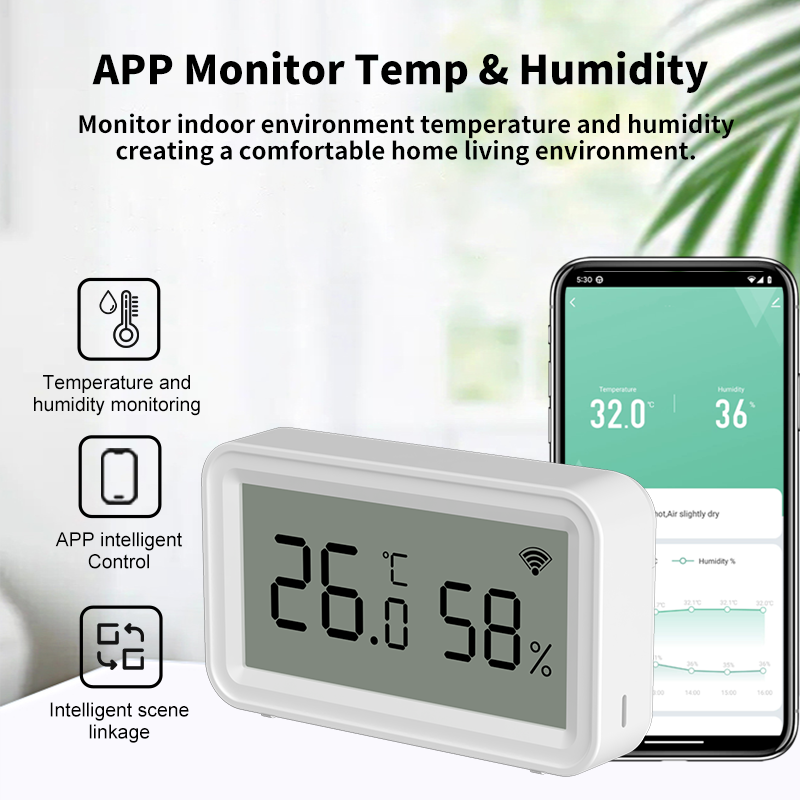 Tuya Zigbee WiFi Thermometer H – Temperature Humidity Sensor Bewertung und Preis