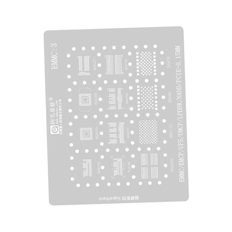 AMAOE EMMC3 BGA Reballing Sten – Tasmota Flash Tool Bewertung und Preis