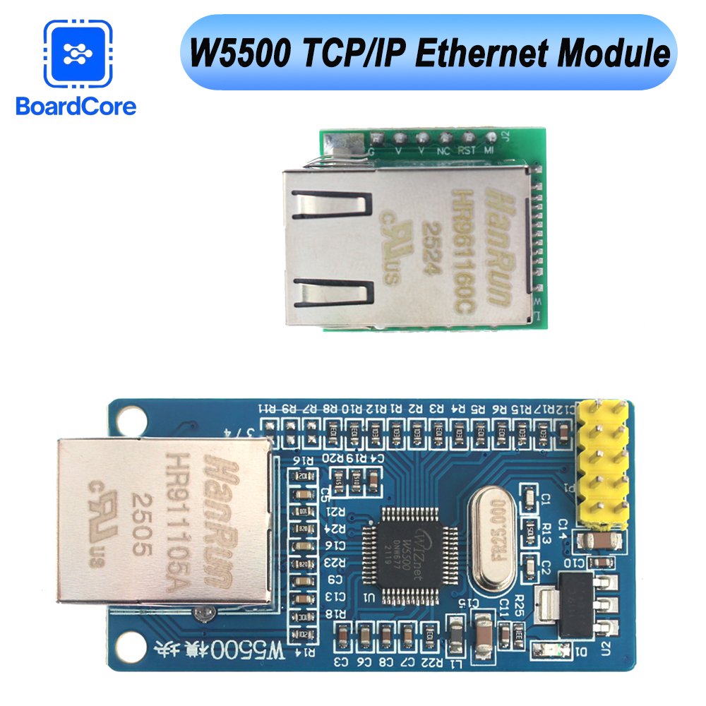 1PC 3.3V W5500 Chip New SPI to – Ethernet Module W5500 Bewertung und Preis