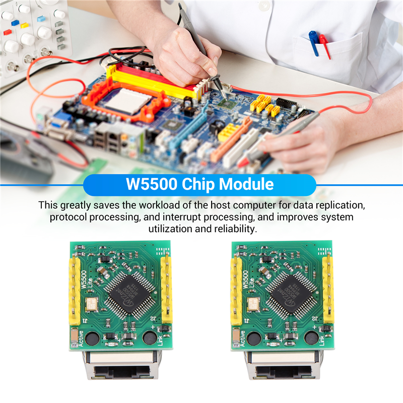 2PCS/LOT USR-ES1 W5500 Chip Ne – Ethernet Module W5500 Bewertung und Preis