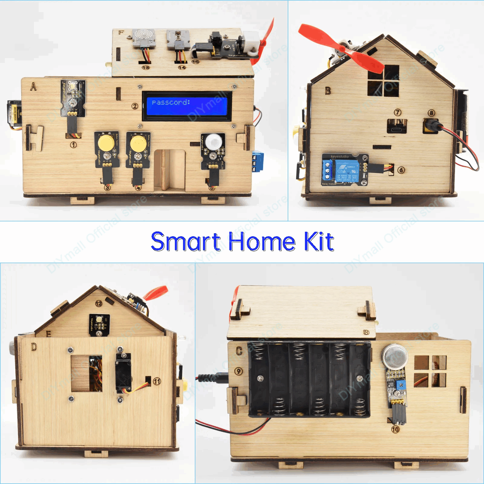 Keyestudio Smart IoT Home Kit  – Home Automation With Arduino Bewertung und Preis