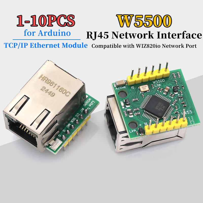 1/5/10Pcs W5500 Module TCP/IP  – Ethernet Module W5500 Bewertung und Preis