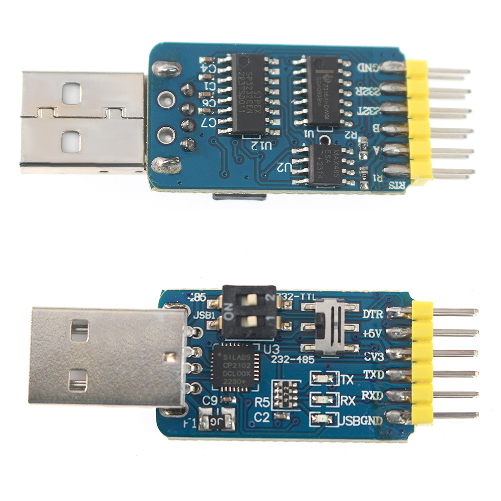 6 in 1 USB Serial Adapter CP21 – Level Shifter 3.3V Bewertung und Preis