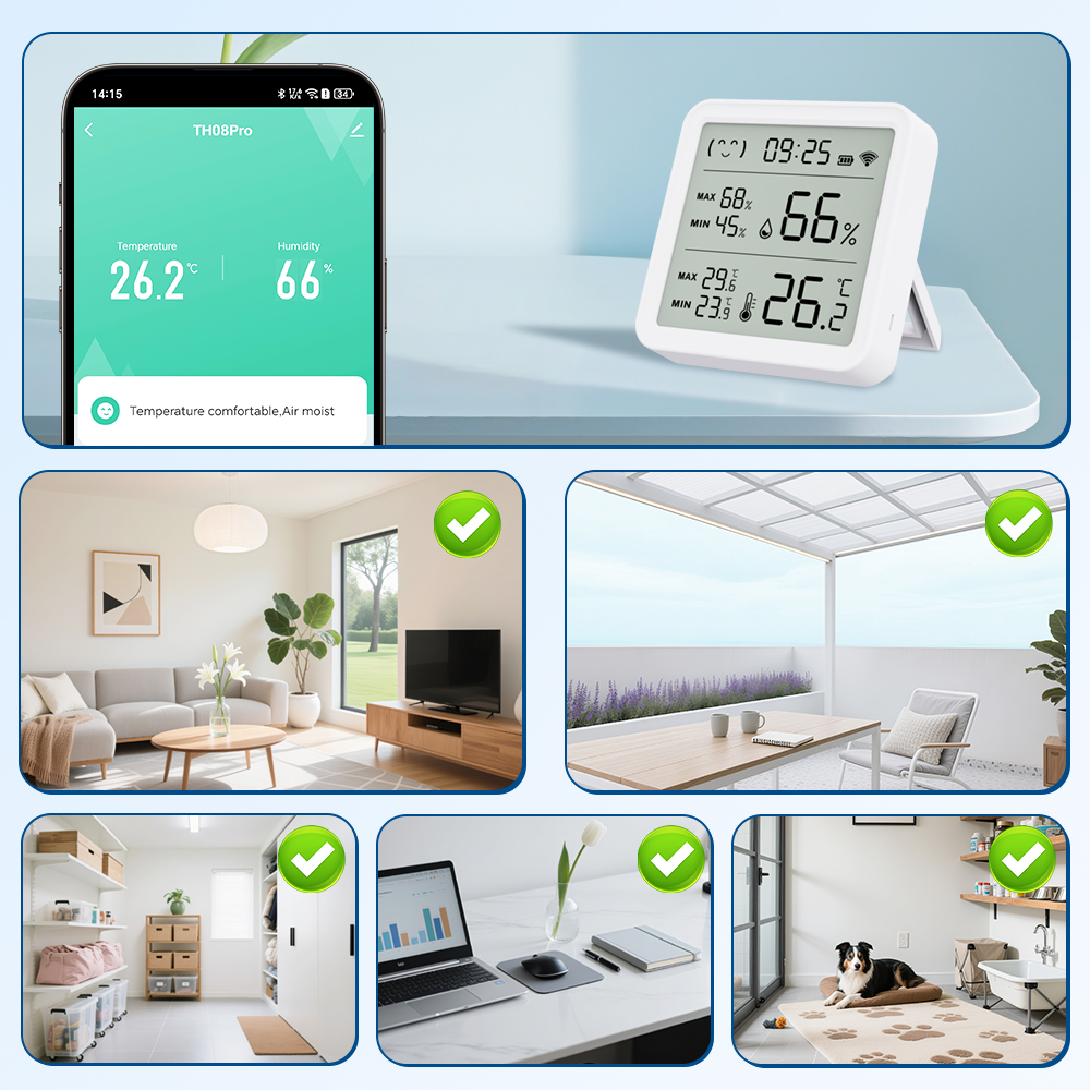 Tuya WiFi Thermometer hygromet – Temperature Humidity Sensor Bewertung und Preis