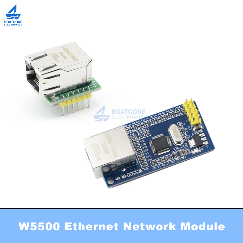 1PCS W5500 Chip New SPI to LAN – Ethernet Module W5500 Bewertung und Preis