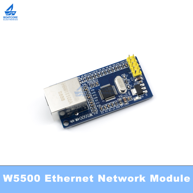 1PCS W5500 Chip New SPI to LAN – Ethernet Module W5500 Bewertung und Preis
