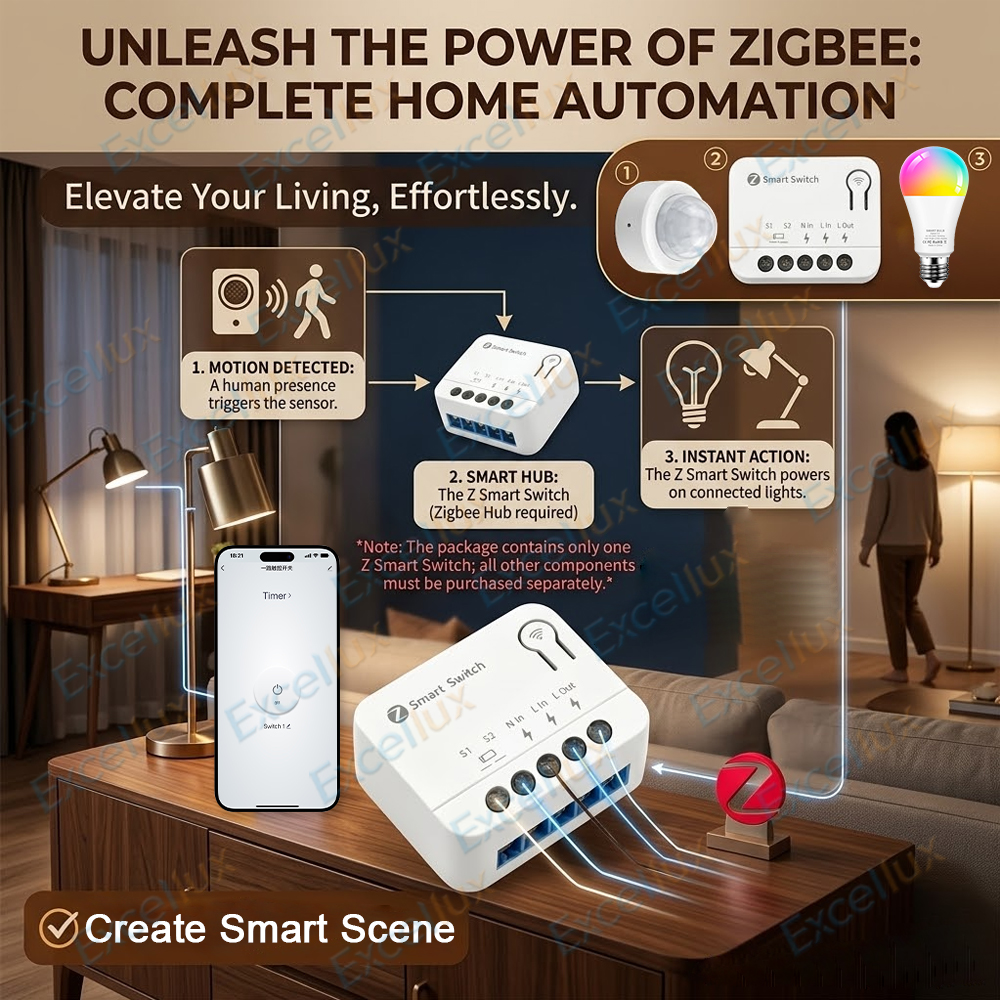 Ultra Mini ZigBee Smart Switch – Diy Home Automation Hub Bewertung und Preis