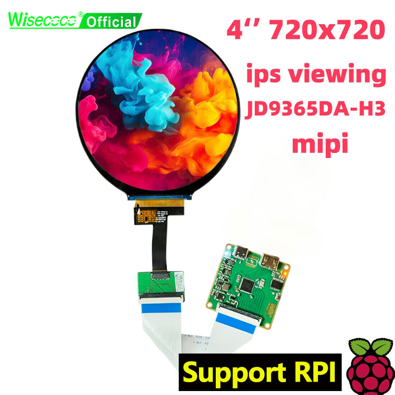 Wisecoco 4 Inch Round LCD Disp – Home Automation Raspberry Pi Bewertung und Preis