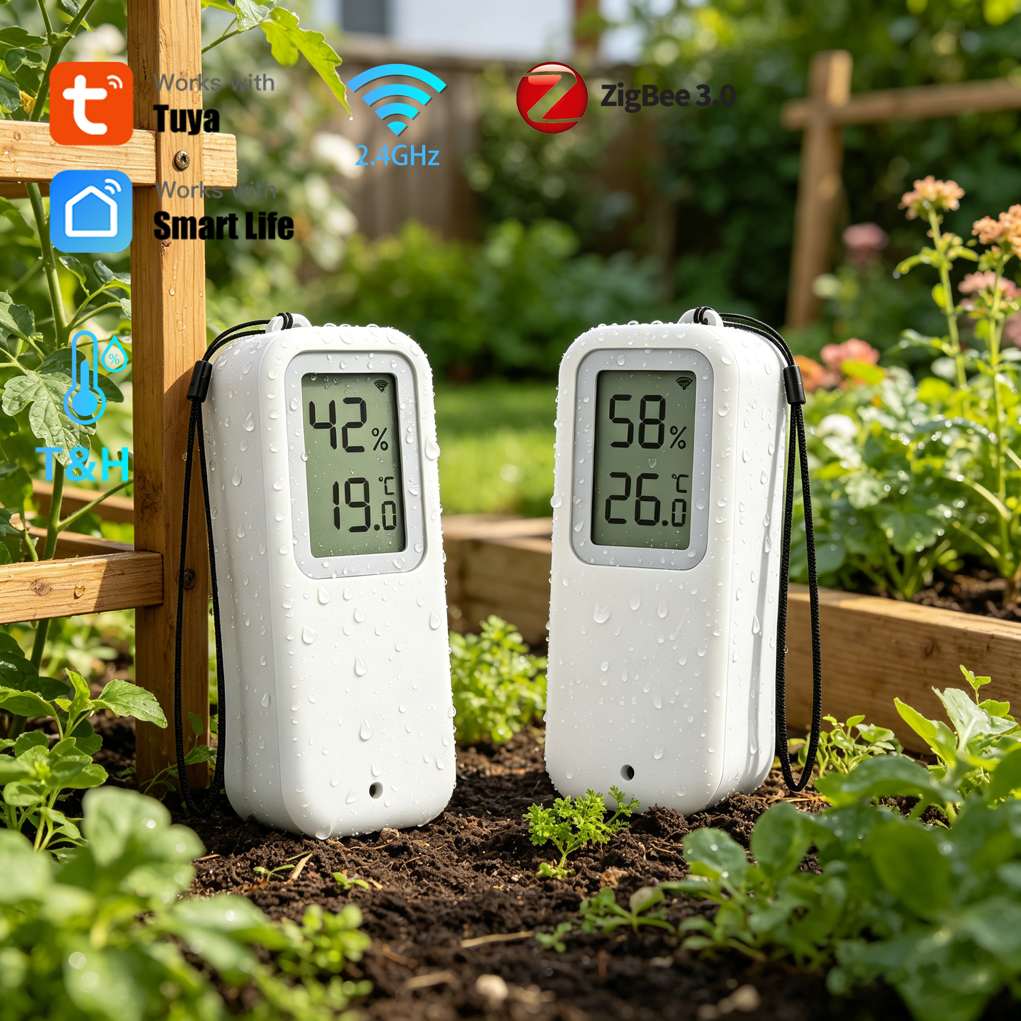 Tuya WiFi ZigBee Temperature a – Temperature Humidity Sensor Bewertung und Preis