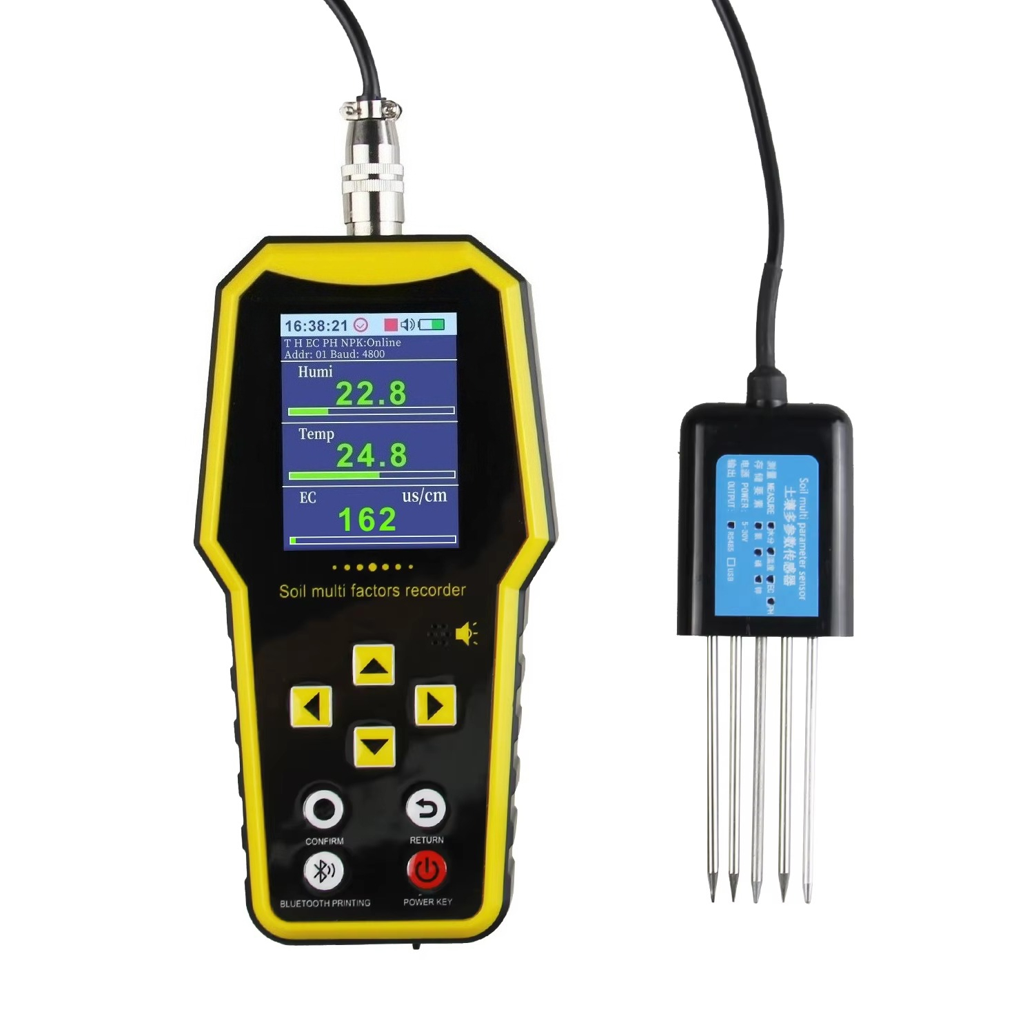 7 in 1 Portable Soil Moisture  – Temperature Humidity Sensor Bewertung und Preis