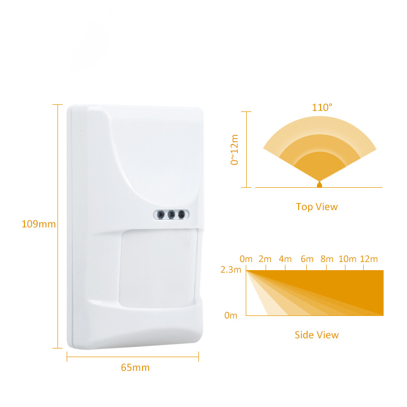 1/3pcs Wired Indoor PIR Microw – Motion Sensor Pir Wired Bewertung und Preis