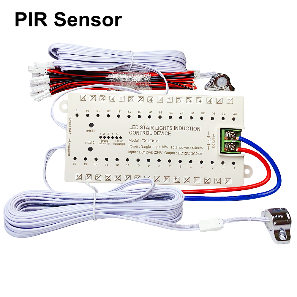 TX-LTK01 Stair Step LED Contro – Motion Sensor Pir Wired Bewertung und Preis