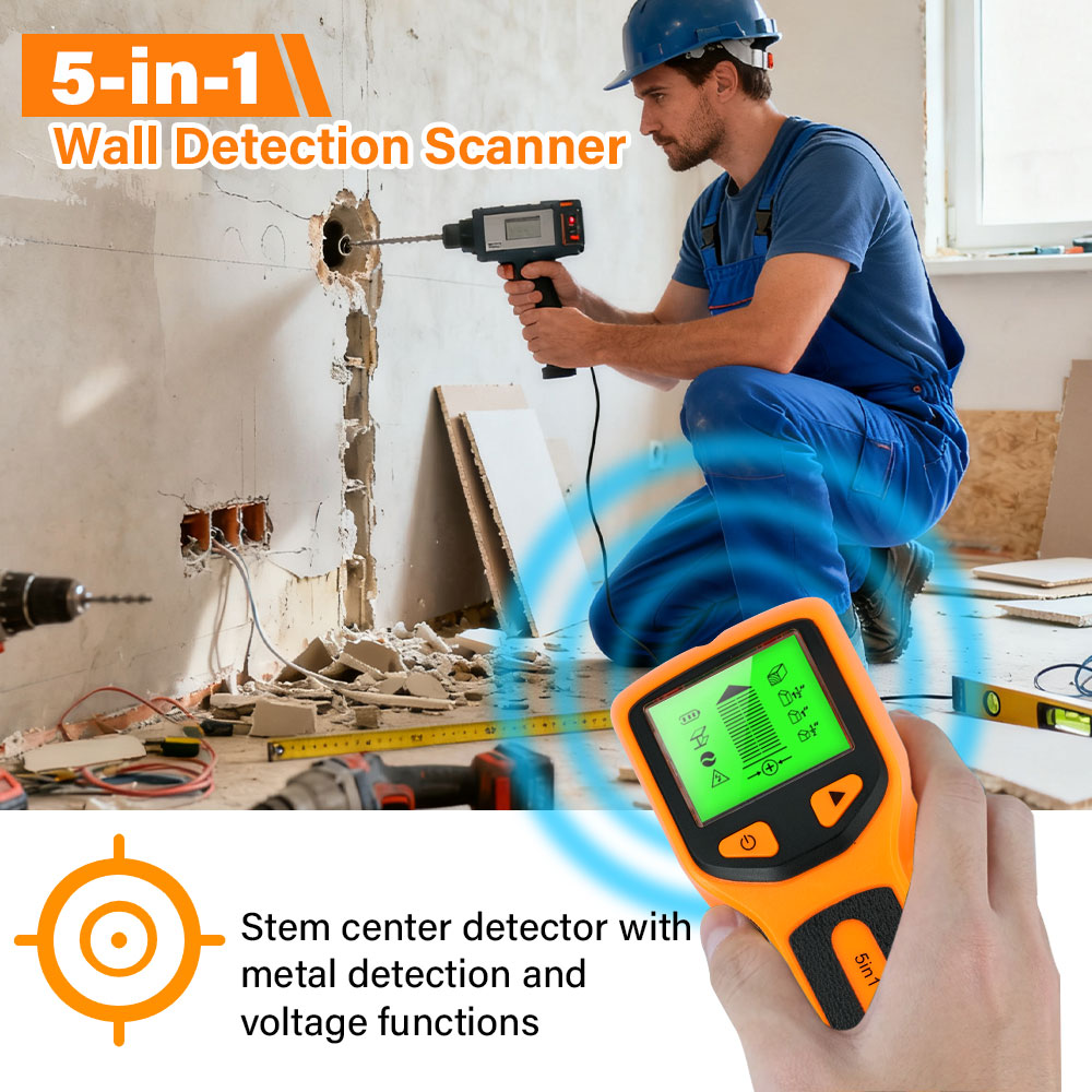 Handheld 5 in 1 Digital Wall S – Water Leak Detector Wired Bewertung und Preis