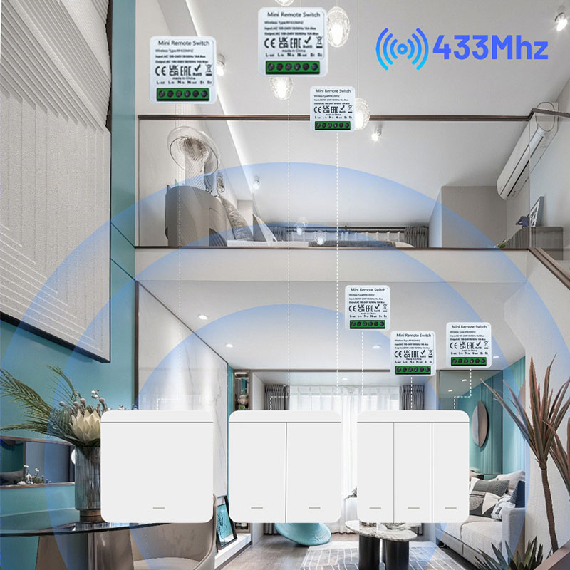 RF 433MHz Smart DIY Wireless S – Diy Home Automation System Bewertung und Preis