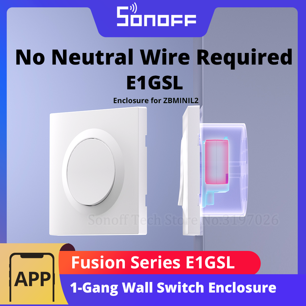 SONOFF E1GSL Wall Switch Enclo – Sonoff Basic Switch Bewertung und Preis