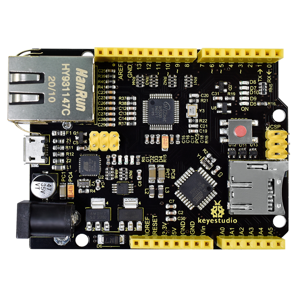 Keyestudio W5500 ETHERNET DEVE – Ethernet Module W5500 Bewertung und Preis