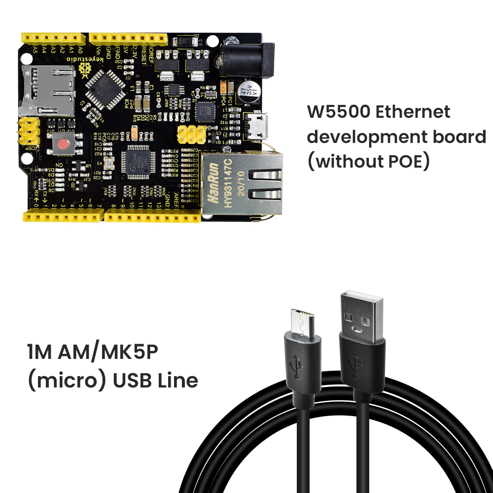 Keyestudio W5500 ETHERNET DEVE – Ethernet Module W5500 Bewertung und Preis