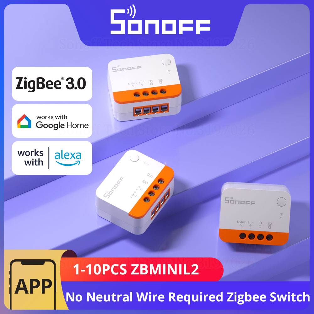 1-10PCS SONOFF ZBMINIL2 Zigbee – Sonoff Basic Switch Bewertung und Preis