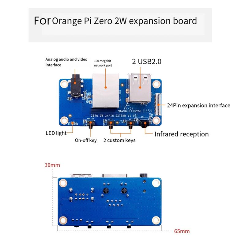 AU33-For Orange Pi Zero 2 W Ex – Pi Zero W Board Bewertung und Preis