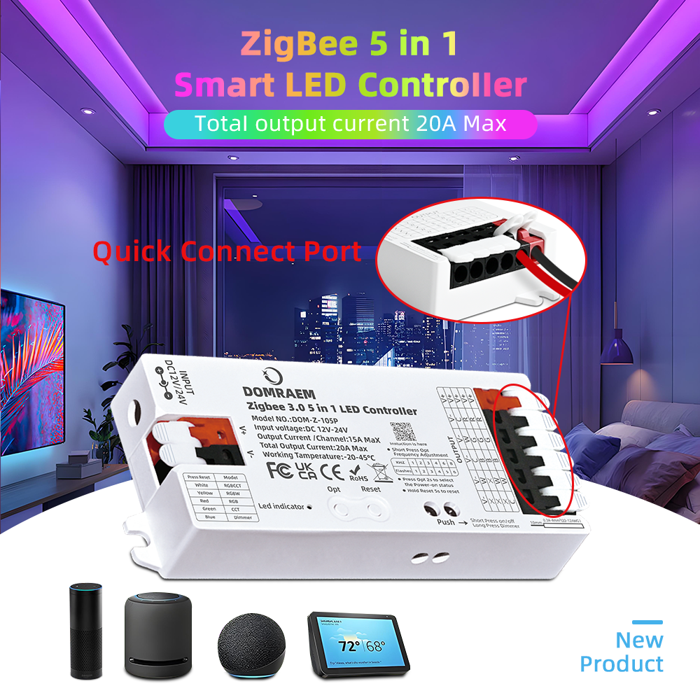 DOMRAEM Zigbee 3.0 5 in 1 LED  – Zigbee Coordinator Stick Bewertung und Preis