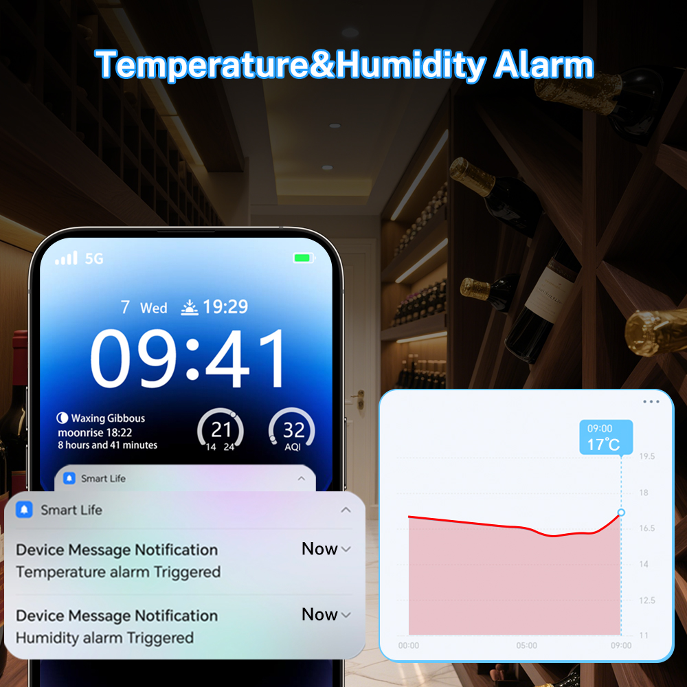 Tuya Zigbee Temperature Humidi – Temperature Humidity Sensor Bewertung und Preis