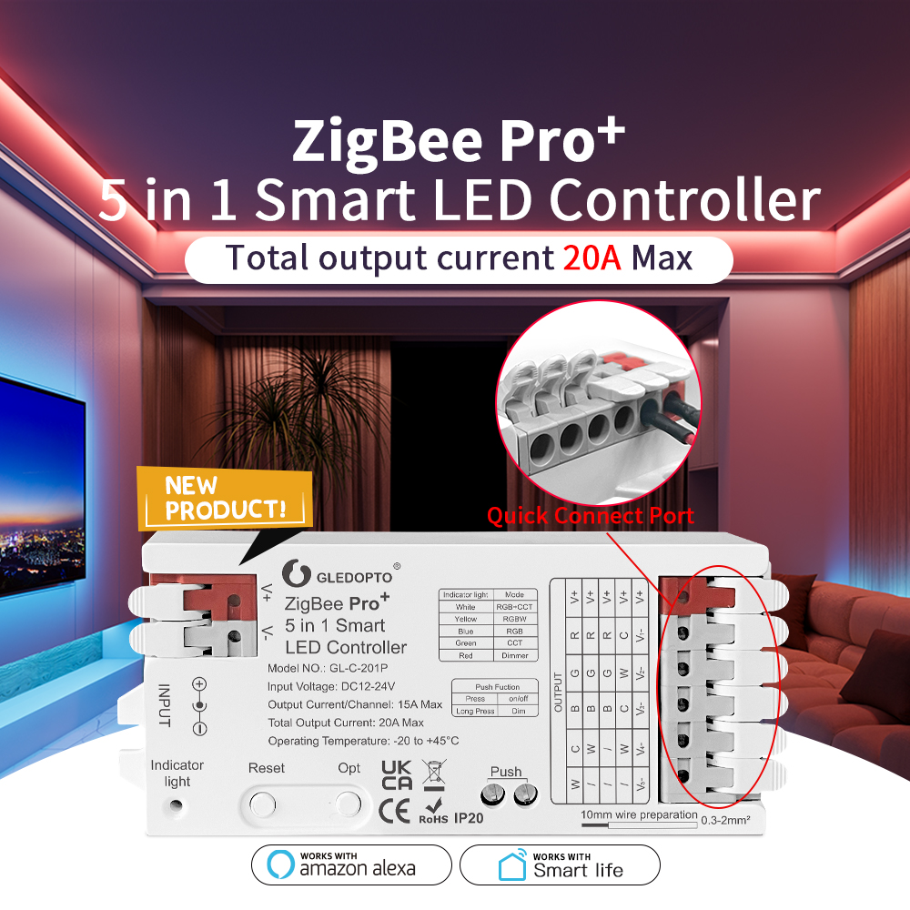 GLEDOPTO ZigBee 3.0 Pro+ 2 in  – Zigbee Coordinator Stick Bewertung und Preis