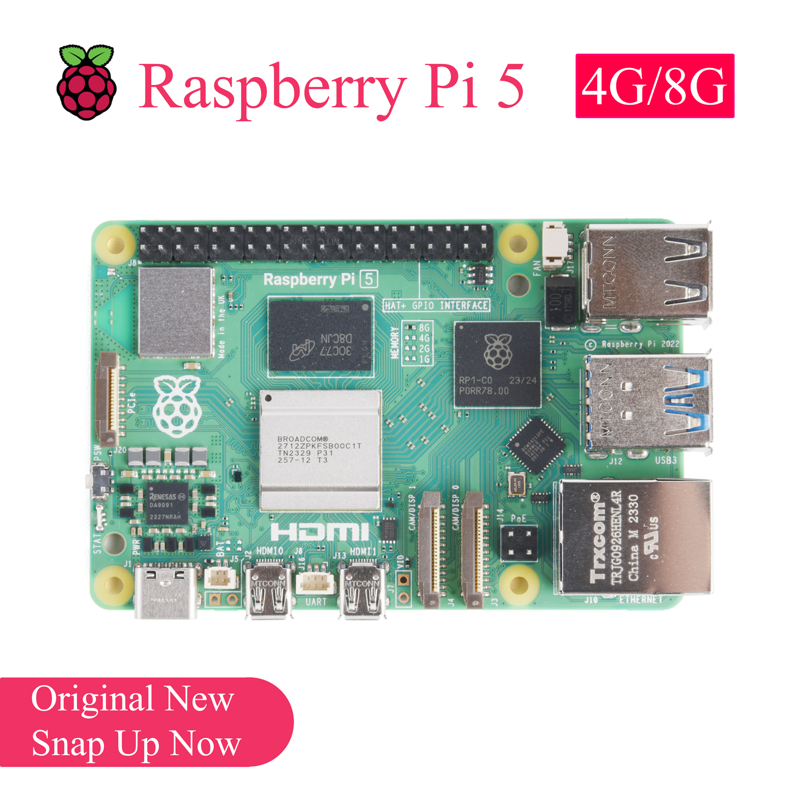 1PCS Original Raspberry Pi 5 4 – Home Automation Raspberry Pi Bewertung und Preis