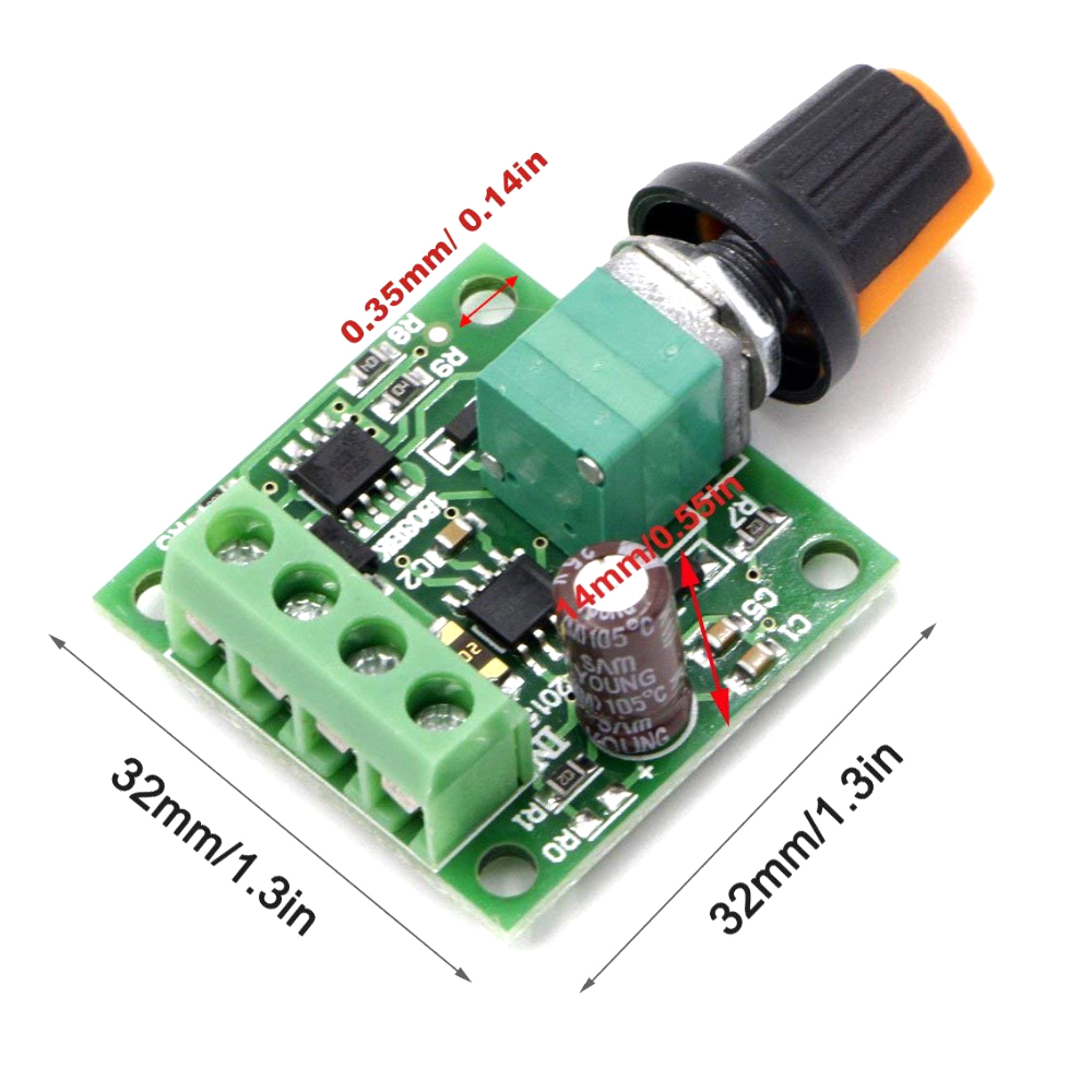 DC 1.8V 3V 5V 6V 12V 2A PWM Mo – Level Shifter 3.3V Bewertung und Preis