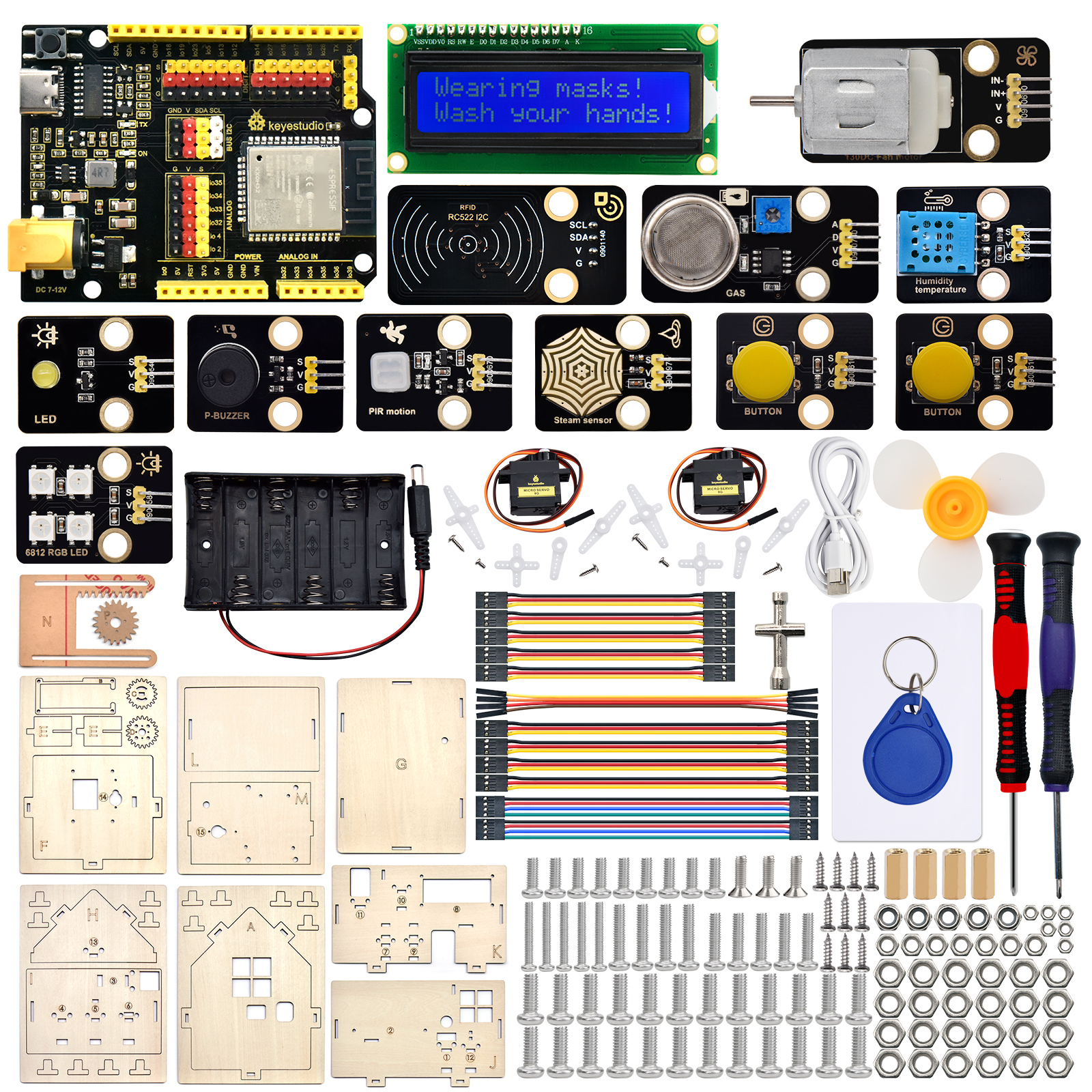  Keyestudio Complete IOT Smart – Home Automation With Arduino Bewertung und Preis
