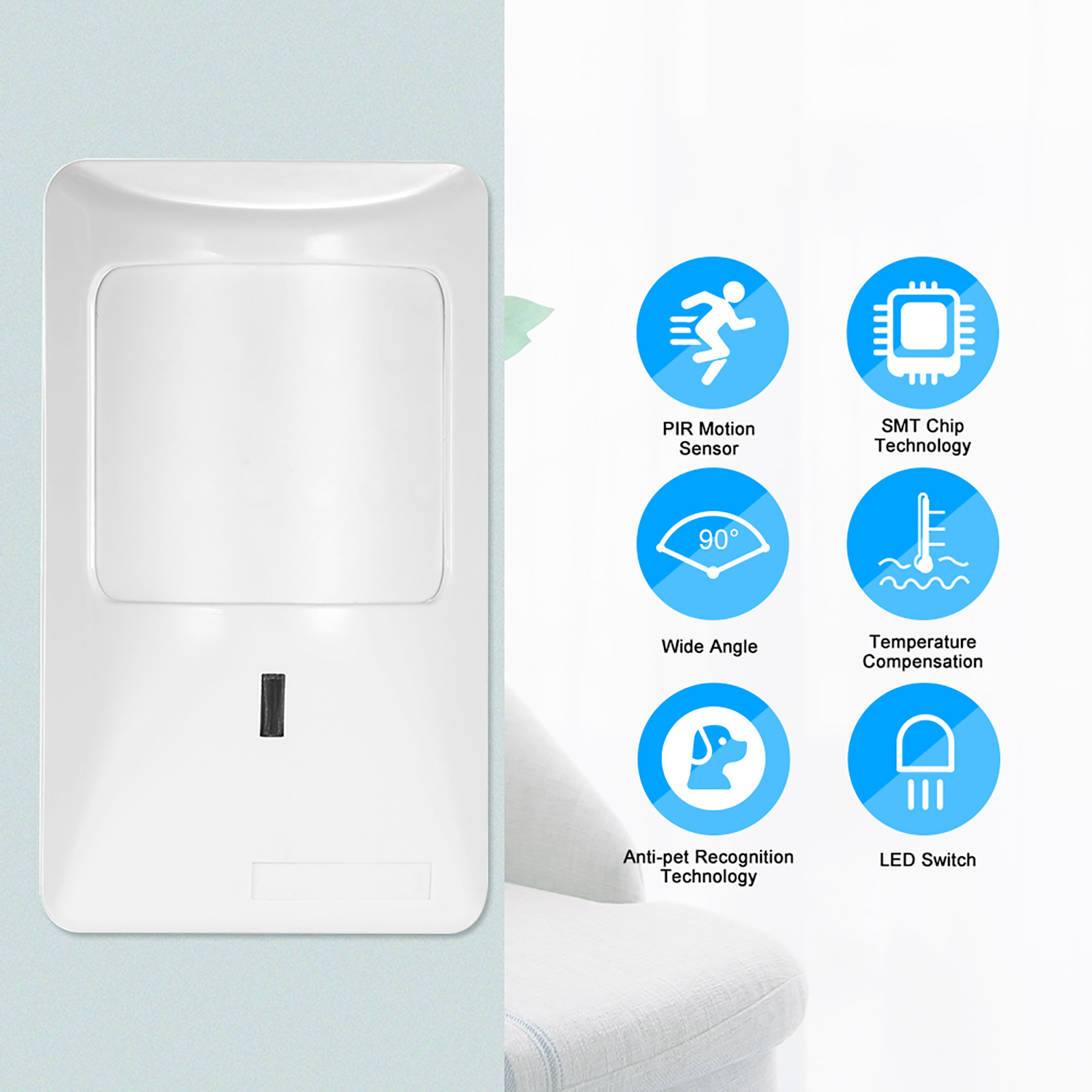 2pcs Sensor Anti-Pet PIR Motio – Motion Sensor Pir Wired Bewertung und Preis