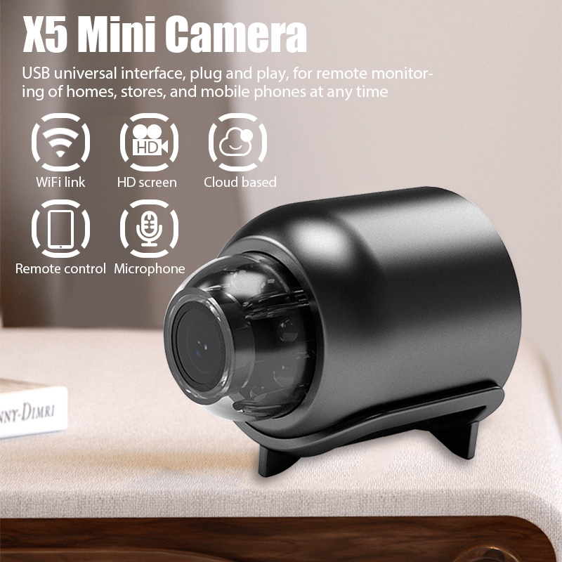X5 Mini Camera WiFi Wireless S – Home Assistant Sd Bewertung und Preis
