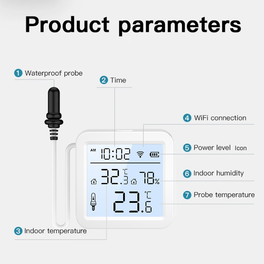WiFi Humidity Temperature Sens – Temperature Humidity Sensor Bewertung und Preis