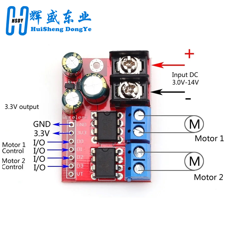 H Bridge Remote Control 5A 3V- – Level Shifter 3.3V Bewertung und Preis
